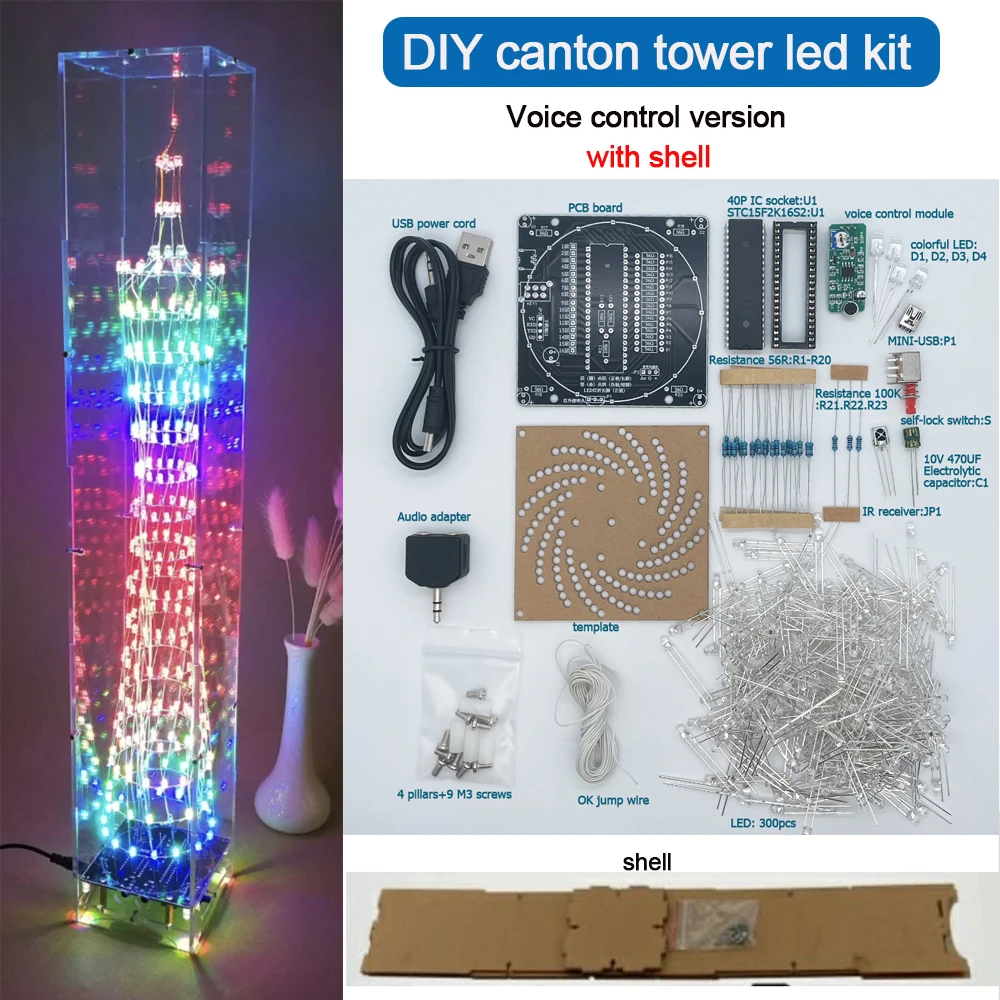 

Портативная LED лампа Kantan Tower ETAxopowo