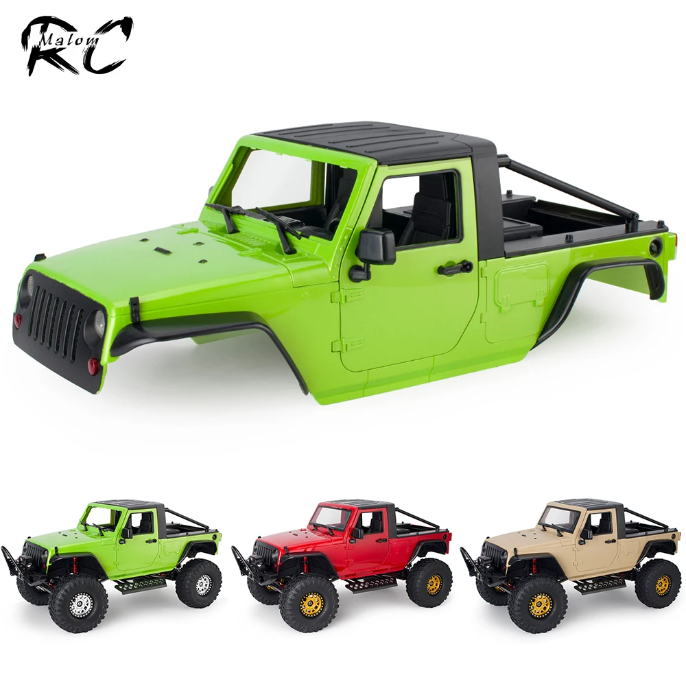 Фото Комплект кузова Wrangler Axial SCX10/SCX10 II/90046 — RC Crawler масштаба 1/10, колесная база 12,3 дюйма (313 мм) №1