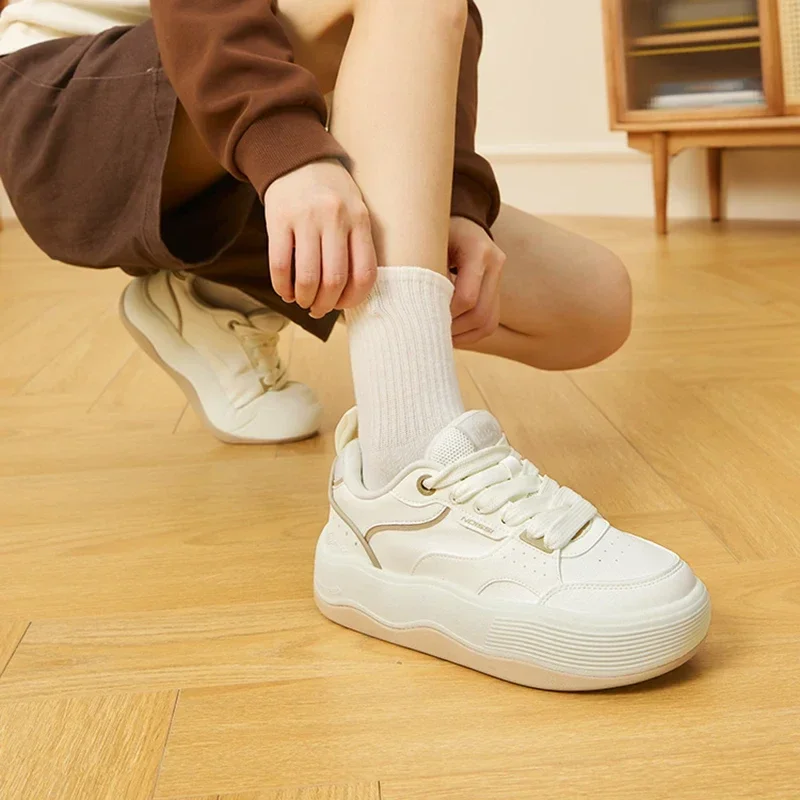 QIAODAN модные женские кроссовки осень 2023 новые повседневные универсальные