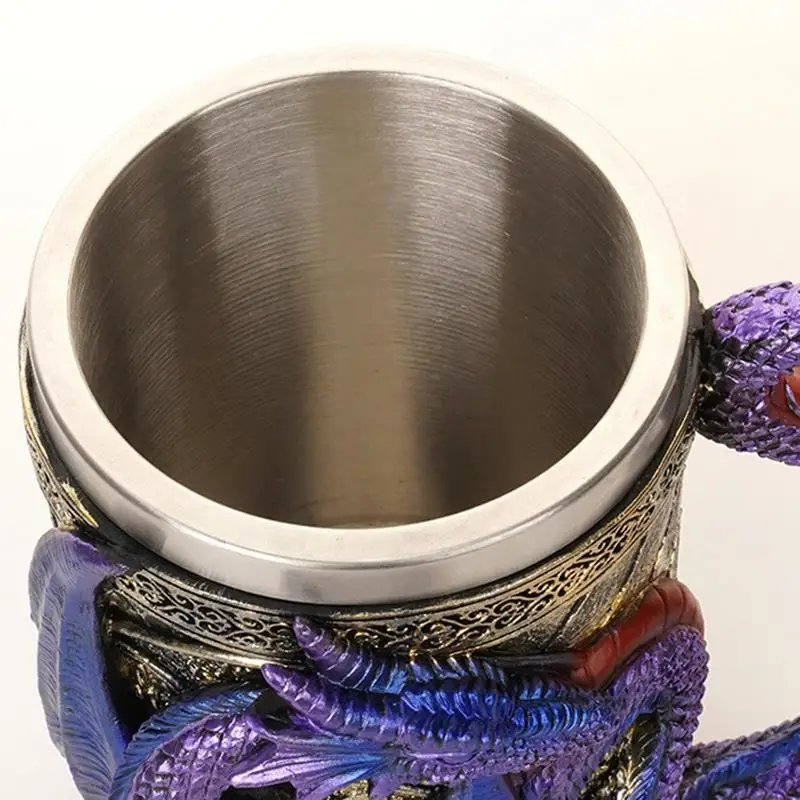 Креативная 3D Механическая пивная кружка в виде дракона кофейная чашка