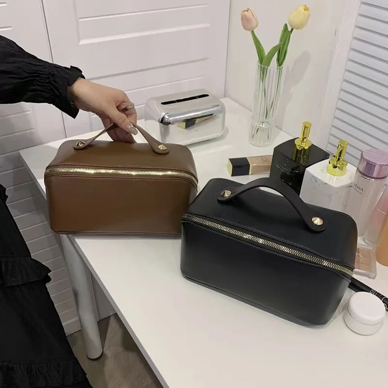 Портативная косметичка вместительная сумка для туалетных принадлежностей