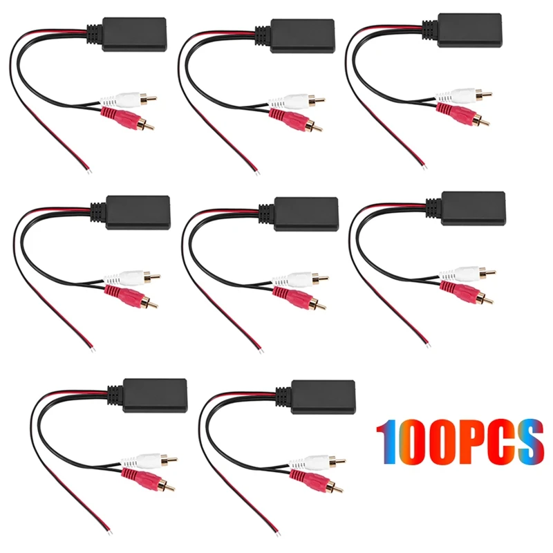 

1Set Car Wireless Bluetooth Module Music Adapter RCA AUX Audio Cable Universal For Car