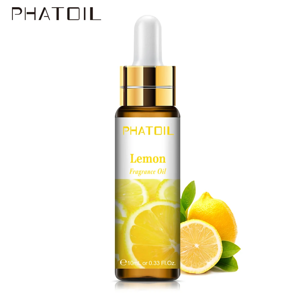 Lemon Fruit Fragrance Oil 10ml Essential Oil Sweet Orange Cherry Strawberry Mango Coconut Litchi Fig Kiwifruit Guava Oil