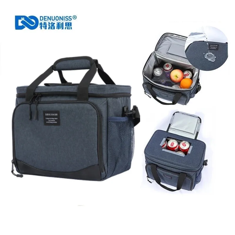 

new 13L Thermal Bag Lunch Box For Work Picnic Bag Car Bolsa Refrigerator Portable Cooler Bag Food Backpack high quality