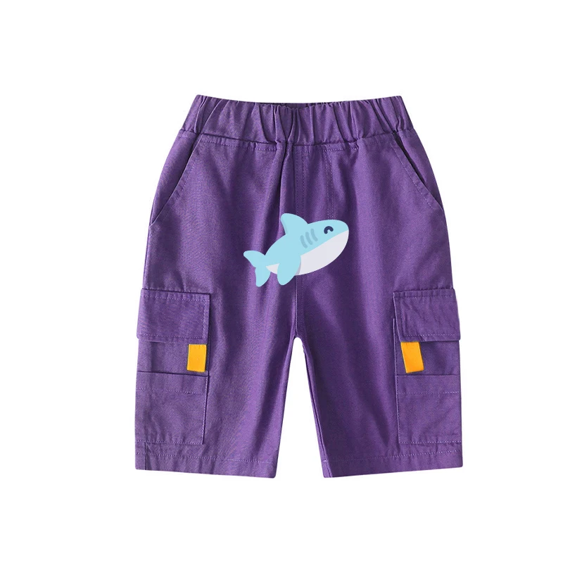 

Детские летние шорты NIGO с фиолетовым принтом # nigo31493