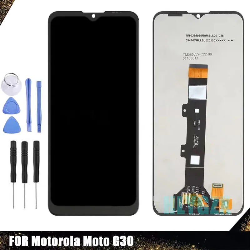 

Сенсорный ЖК-экран для Motorola G30, дигитайзер в сборе, замена сенсорного дисплея для Moto G30, оригинал