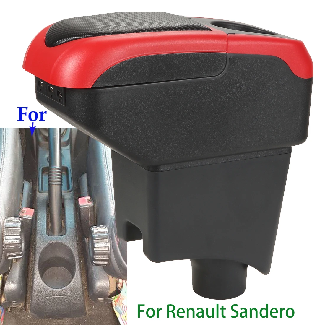 Подлокотник для Renault Sandero Dacia Nissan Almera G15 подлокотник Lada LARGUS