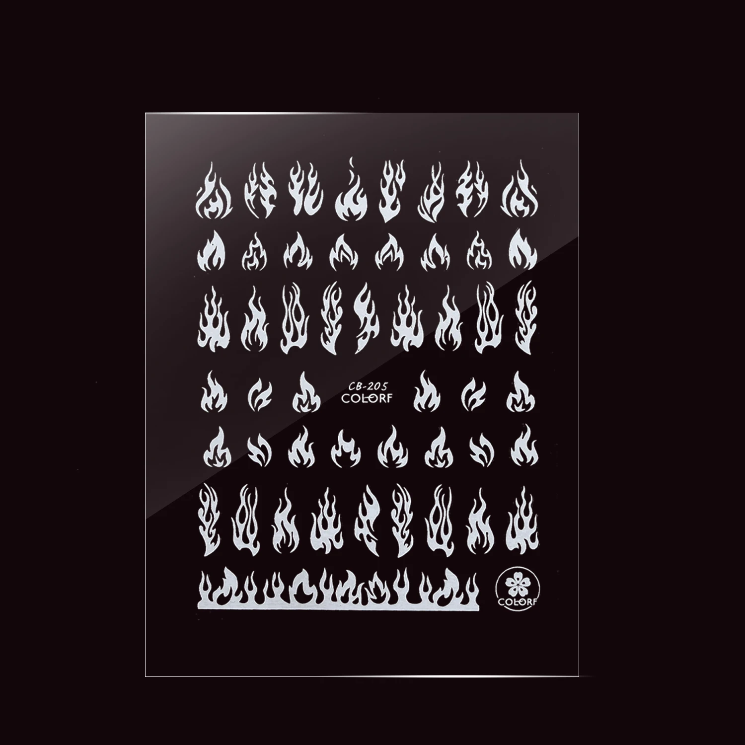 Наклейки для ногтей черные белые золотые 1 лист | Красота и здоровье