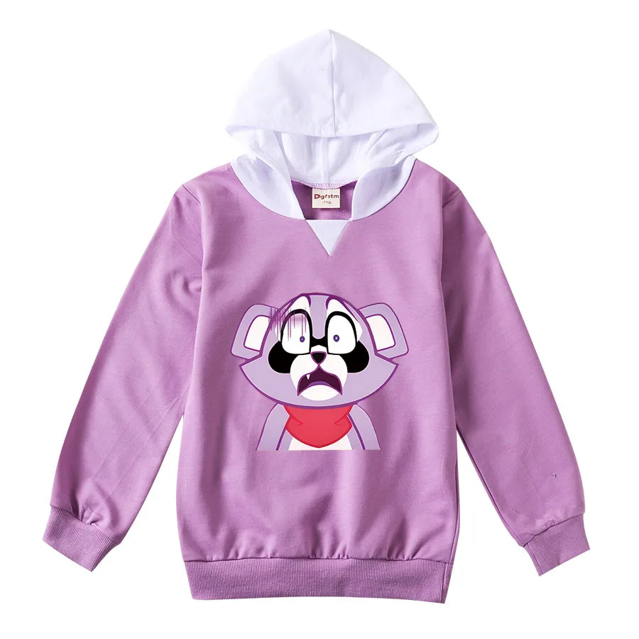 Детская толстовка с капюшоном парк индиго милые свитшоты в стиле аниме для