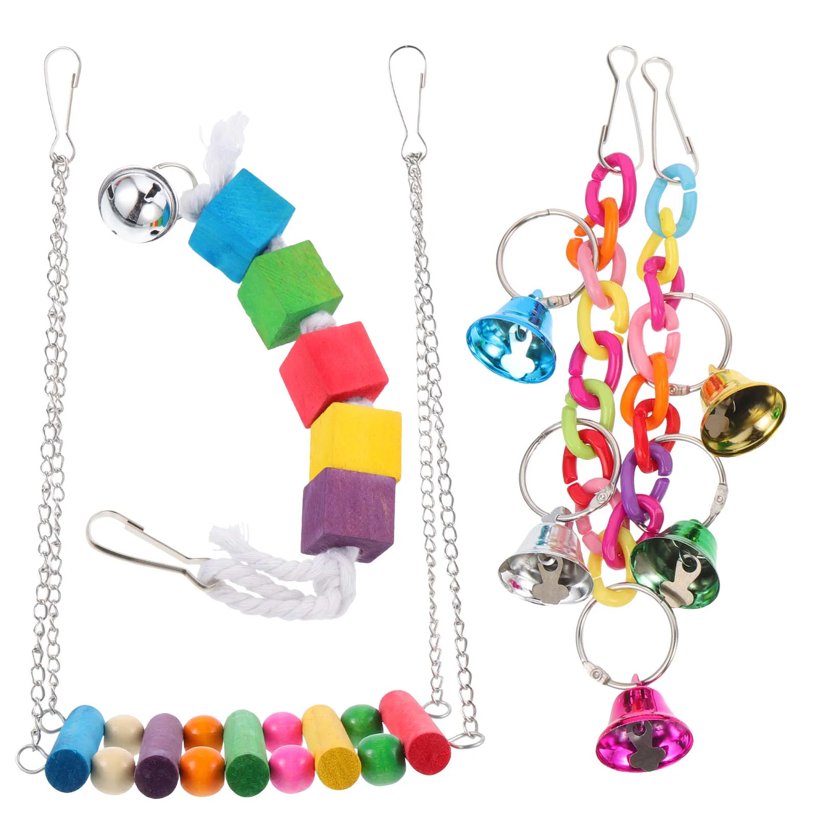 

Toy Bird Parrot Cage Cockatiel Parakeet Bite Hanging Resisting Household Decorative Funny Suspending Accessory Shredder Tearing