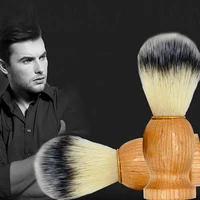 new portable high end soft hair brush mens shaving brush pig sideburn beard refreshed portable beard brush beauty tool