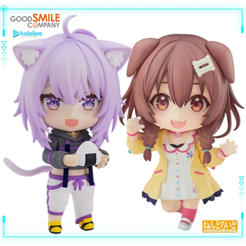

Оригинальная фигурка NENDOROID Hololive Vtube Inugami Korone Nekomata Okayu 10 см, аниме модель