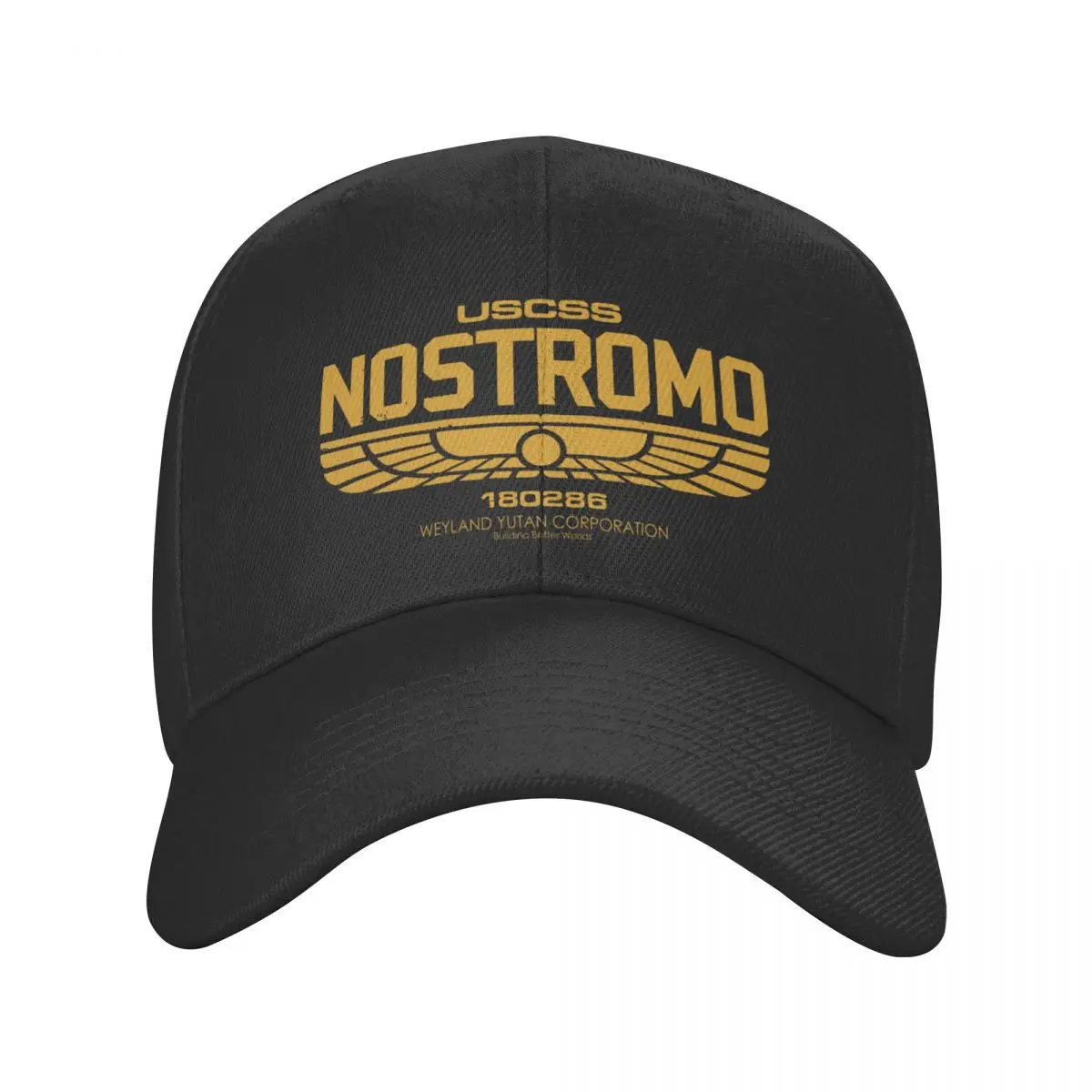 

New Weyland Yutani CORP Retro Movie Aliens Nostromo Baseball Cap Adult Adjustable Dad Hat Women Men Outdoor Snapback Caps