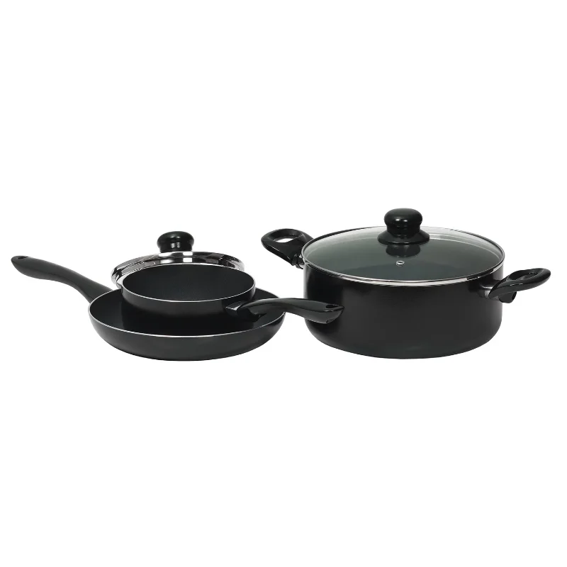 

Starfrit Simplicity 5-Piece Setcookware pots and pans set pots and pans set kitchen cookware set