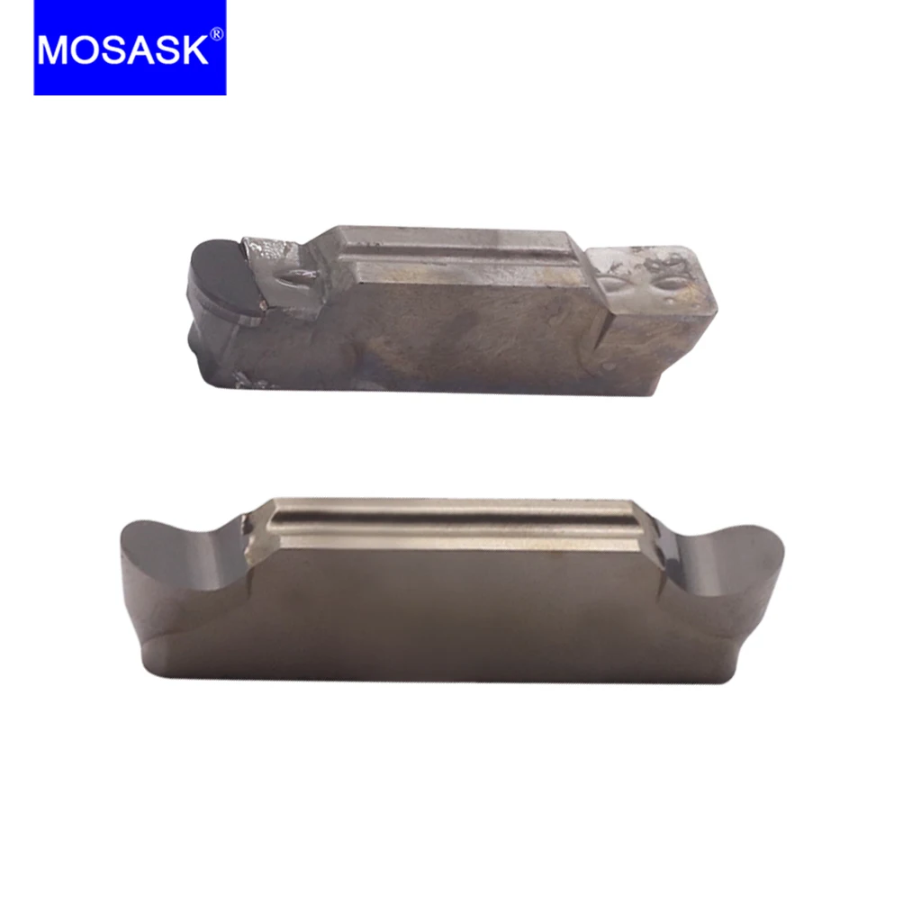 Фото MOSASK 10 шт. MRMN 200 300 400 500 600 токарный инструмент для CNC нержавеющей стали обработки алюминиевых режущих карбидных пластин №4