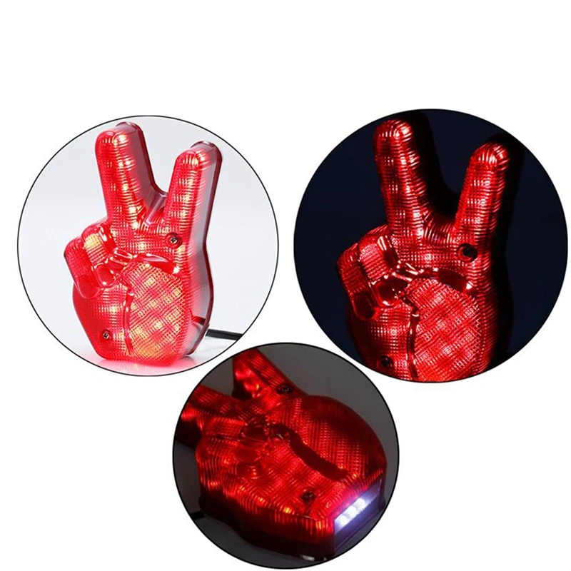 

Мотоциклетный светодиодный задний фонарь на палец для мотоцикла Yamaha KTM Honda Triumph, задний стоп-сигнал, задний фонарь