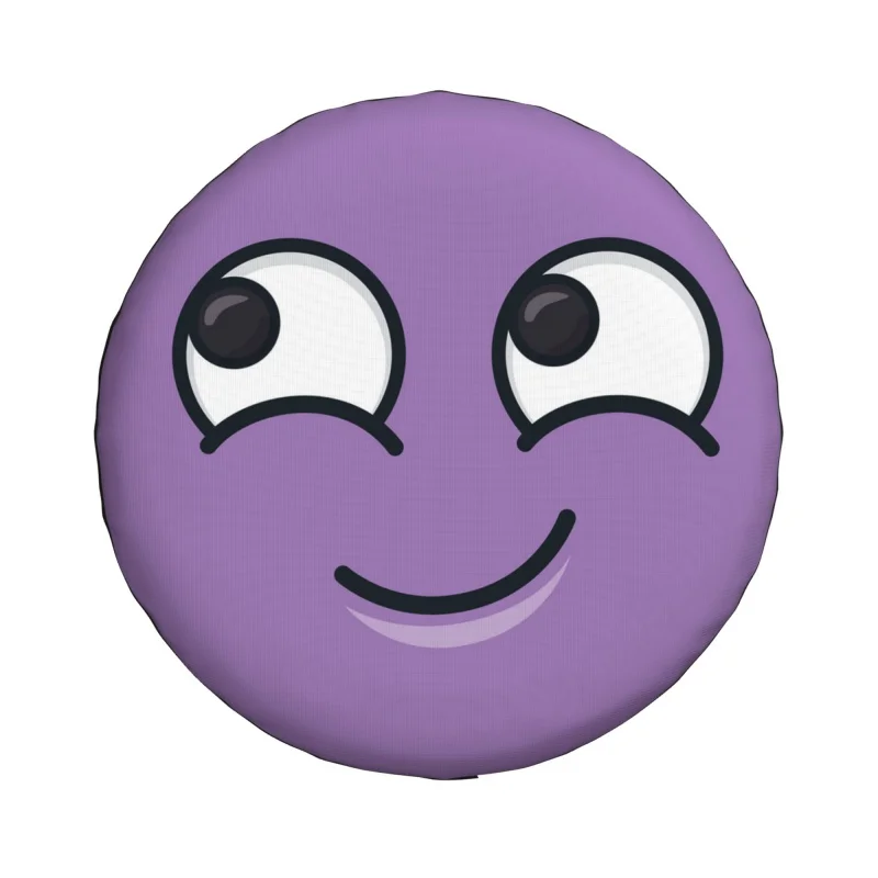 

Фиолетовая мультяшная забавная Крышка для колесных шин, крышка для запасных шин, Аксессуары для автомобилей, грузовиков, прицепов, внедорожников, 4 размера