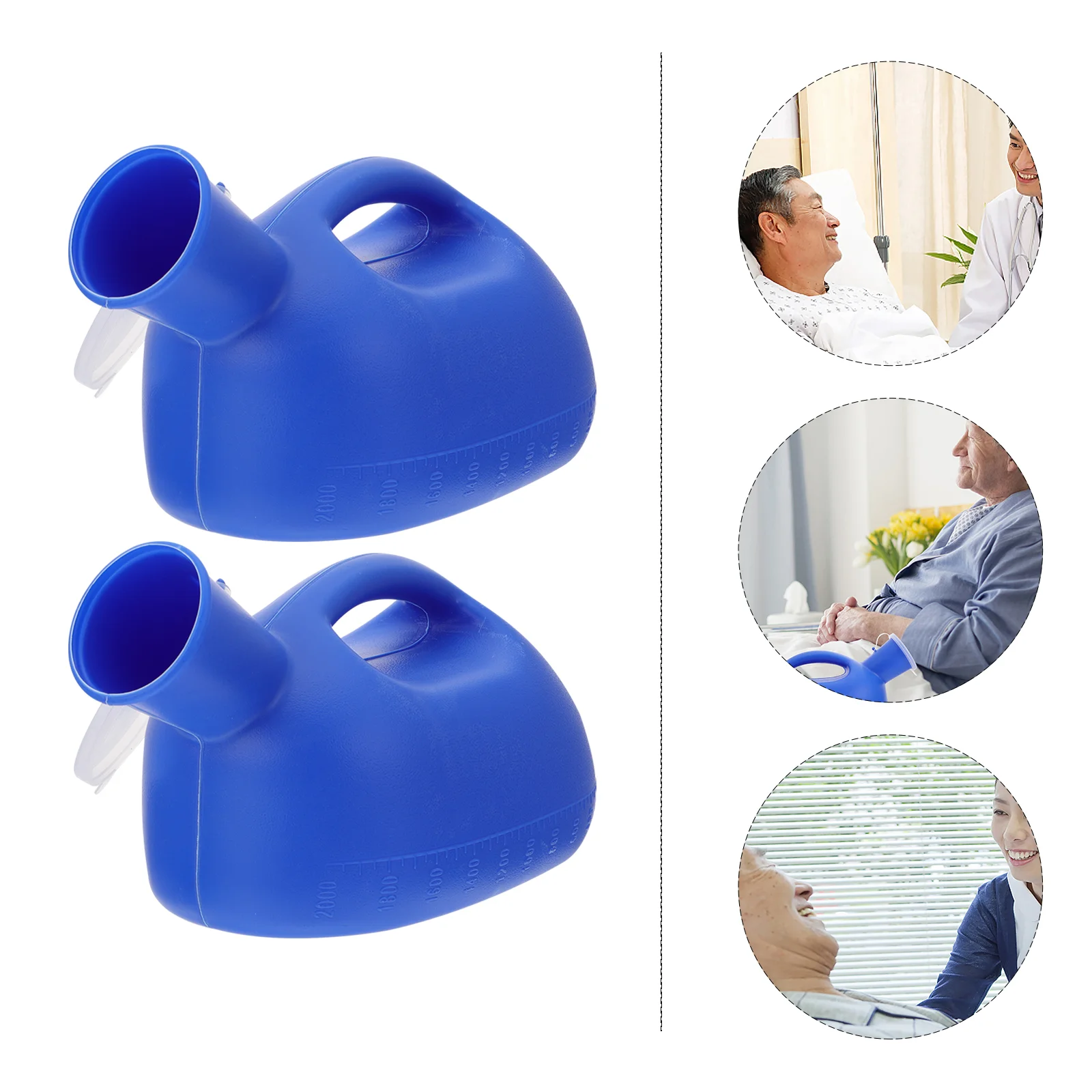 

Men Urinal Chamber Pot Urinals Portable Proof Bottles Spill Large Mens Male Bottle Urine Pan Bed Capacity Spittoon Pee