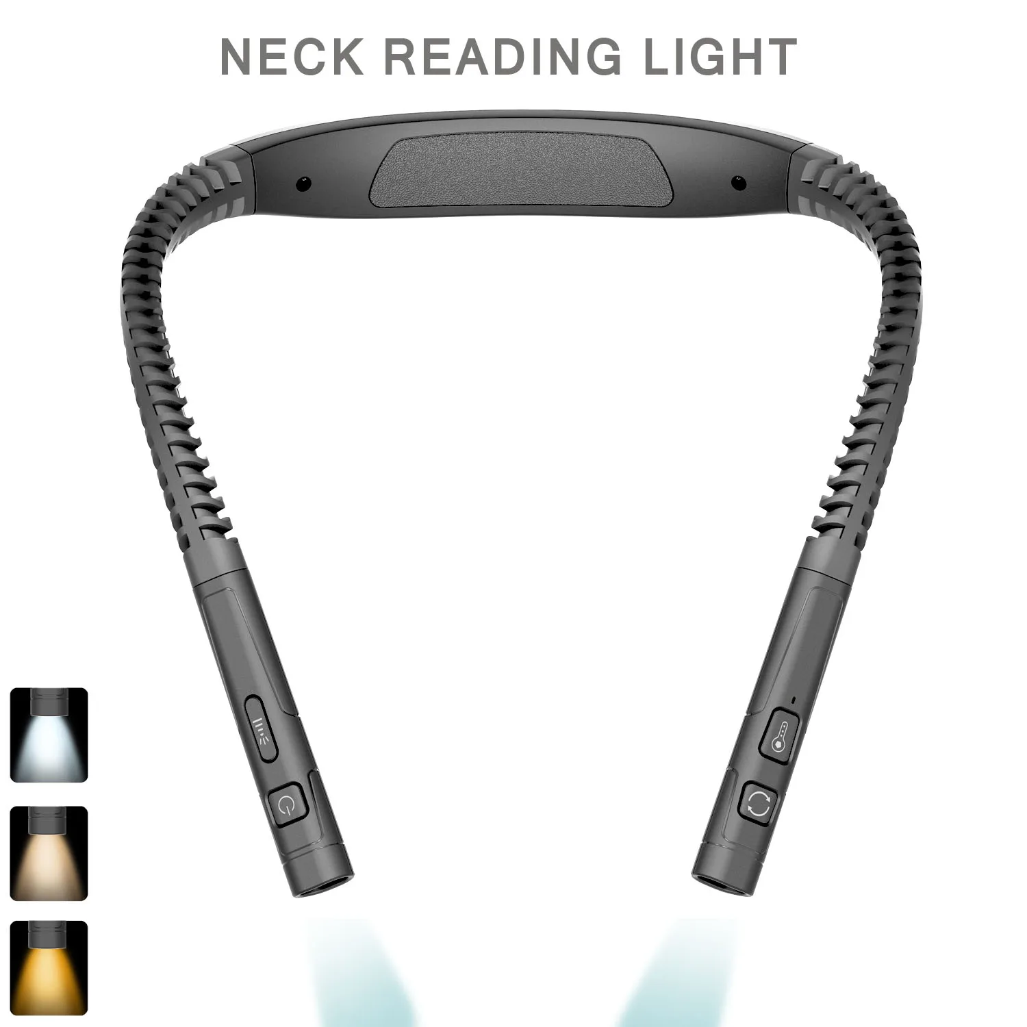 

Портативная LED лампа для чтения на шее