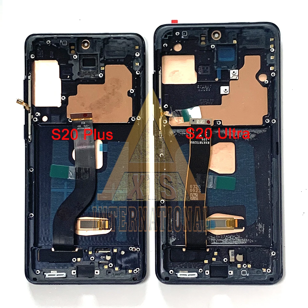 

OLED For Samsung Galaxy S20+ 5G LCD Screen S20 Plus Display+Touch Panel Digitizer For Samsung Galaxy S20 Ultra 5G LCD G988 Frame