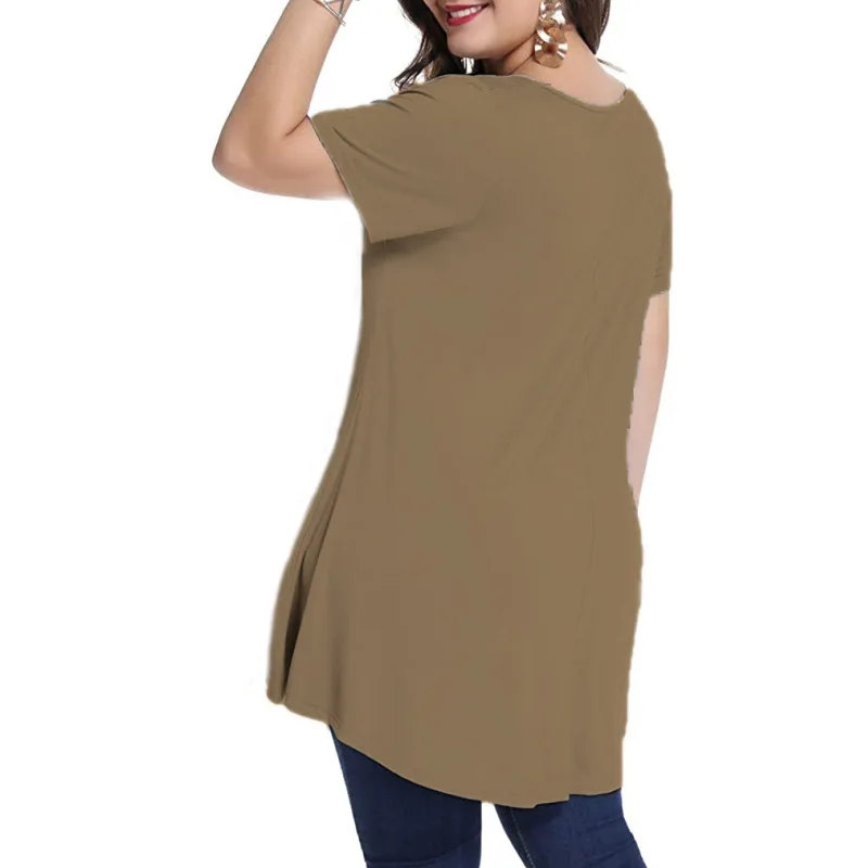 Рисунок 3 - Женская туника-топ с коротким рукавом