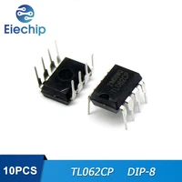 10pcs tl062cp dip 8 tl062 integrated circuit 062cp dip8 tl062c