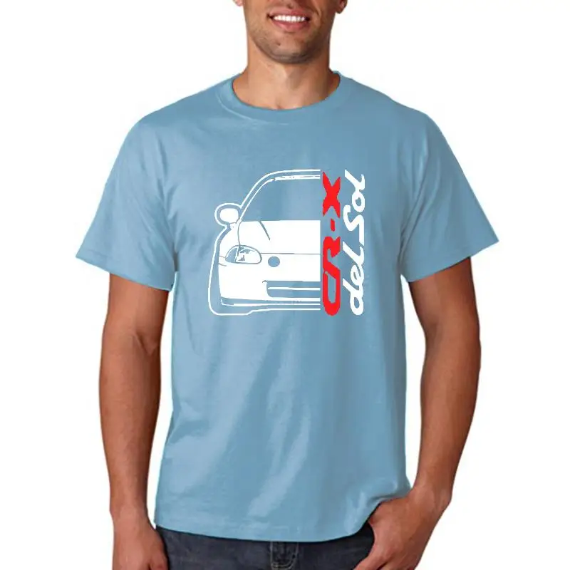 

Hondo Crx Del Sol Vti футболка мужская с коротким рукавом Топ Футболка Cosuol футболка Foshion Топы Одежда