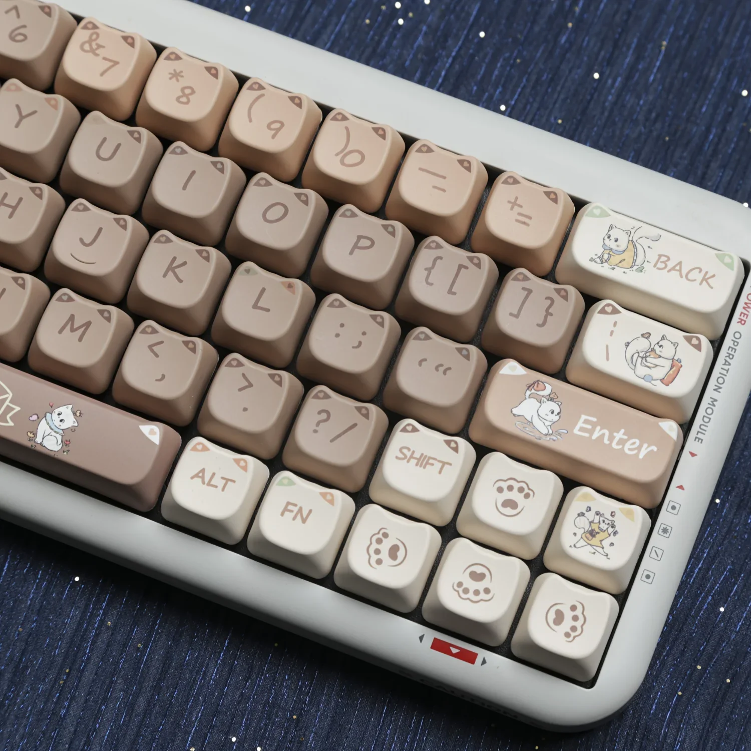 Колпачки для клавиш PBT колпачки механических с изображением непослушной кошки 142