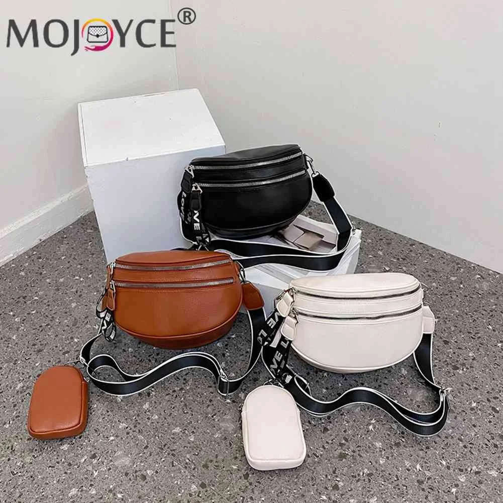 

Женская сумка через плечо с несколькими карманами, модный смешной Повседневный Кошелек из искусственной кожи, мягкая Регулируемая сумка дл...