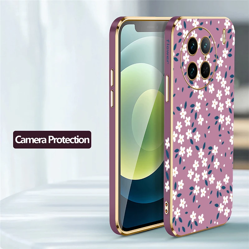 Мягкий силиконовый чехол для Vivo X23 X60 Pro Plus X21S X9 X80 модный противоударный задний с