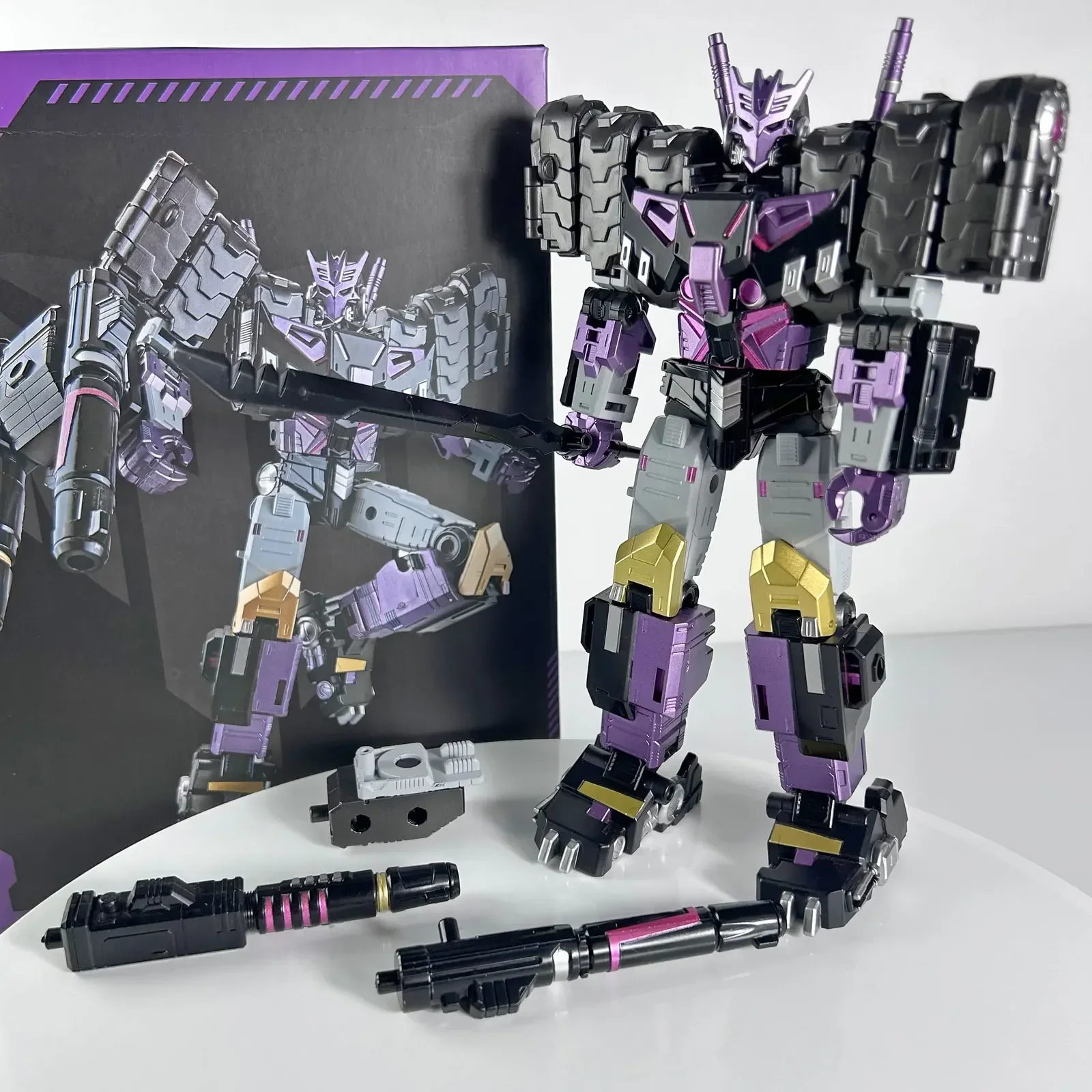 В наличии Трансформеры Toys DJD-01 Legacy Series Tarn Enlarged KO 21 см Танк Фигурка Колесница Модель