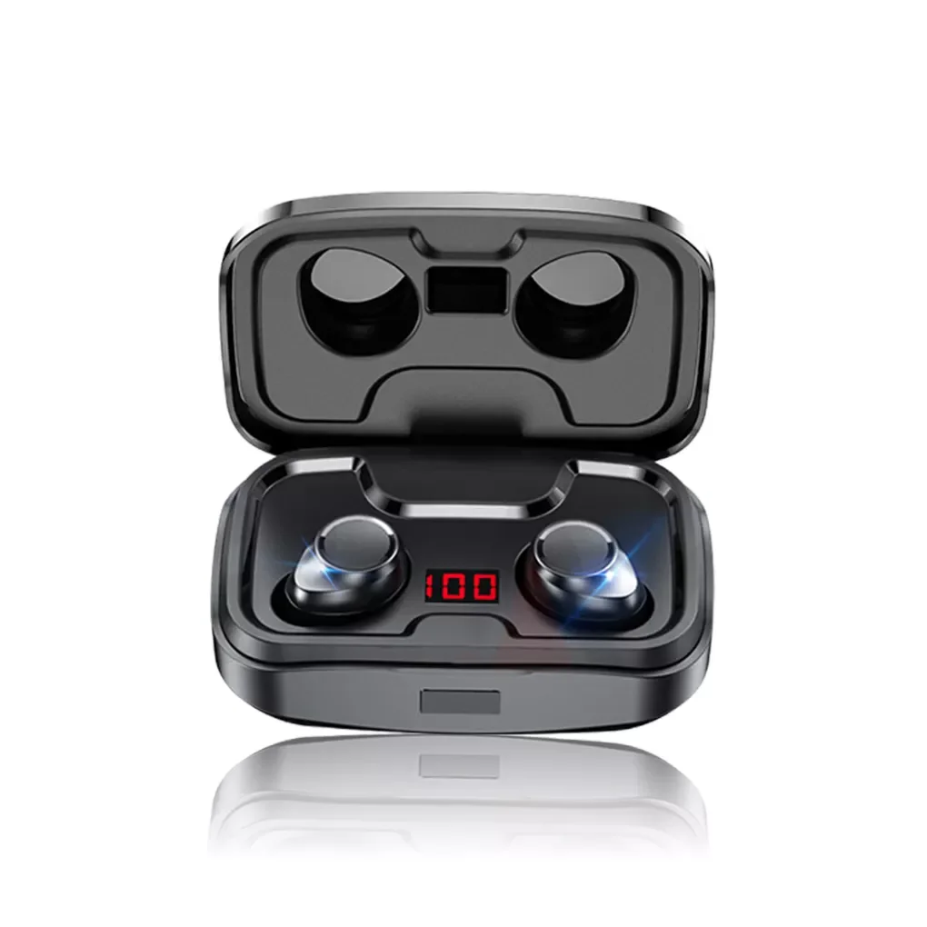 

TWS Bluetooth-совместимые наушники 5,0 с зарядным футляром, стереонаушники, спортивные водонепроницаемые наушники, гарнитура с микрофоном