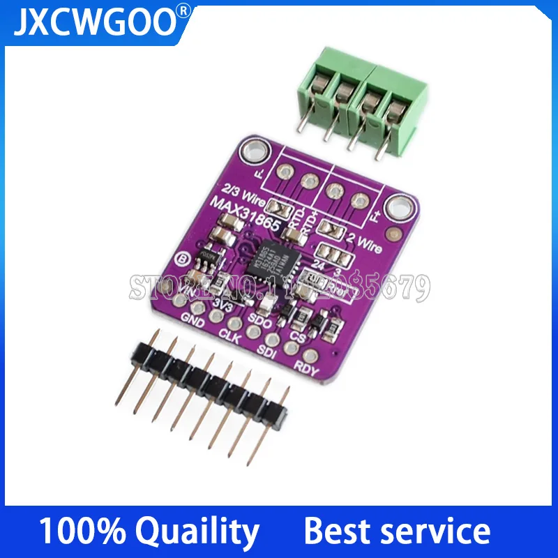 

31865 MAX31865 Platinum resistance temperature sensor detector module