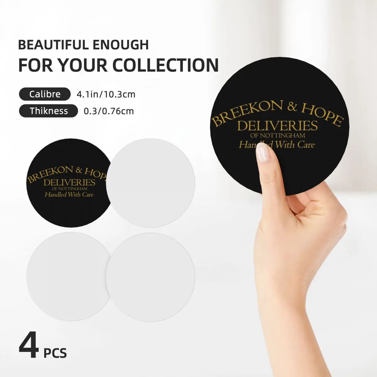 Керамические подставки Breekon &amp Hope delivery (набор из 4 шт.) Набор чашек под кружки заказ