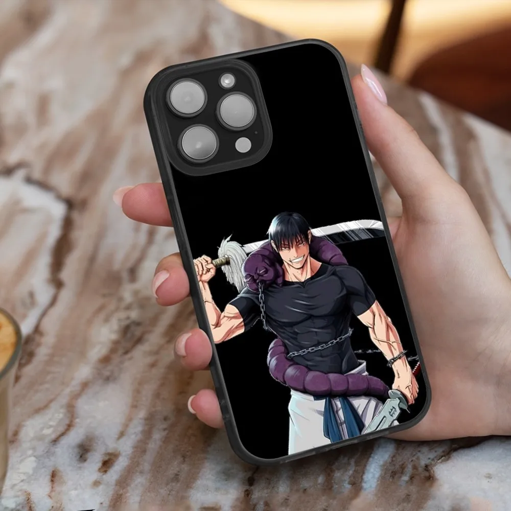 Чехол для телефона Toji F-Fushiguro Jujutsu K-Kaisen iPhone 16 15 14 13 12 11 Plus Pro Max Mini Magesafe с магнитной