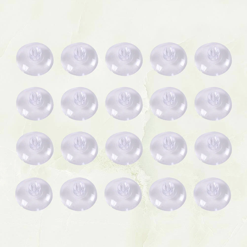 200PCS Clear Silicone Ear Pin Safety Backs Comfortable Ear Stud Stoppers Replacement for Earring Accessories