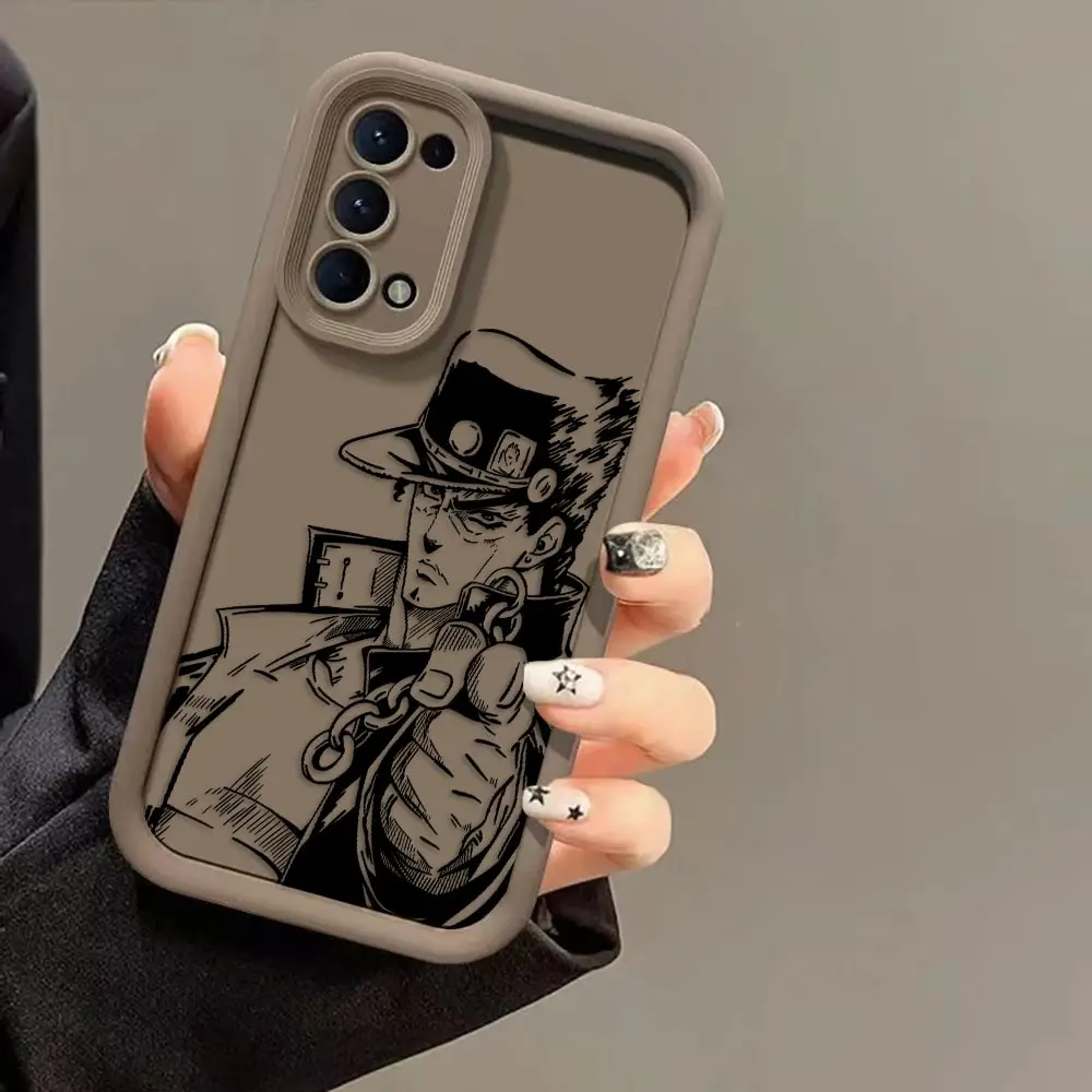 Фото Anime JoJos B-Bizarre A-Adventure Cover Phone Case For Samsung A07 A24 A34 A50 A03S A04E A05 A05S A06 A12 M36 M54 NOTE 20 Case №3