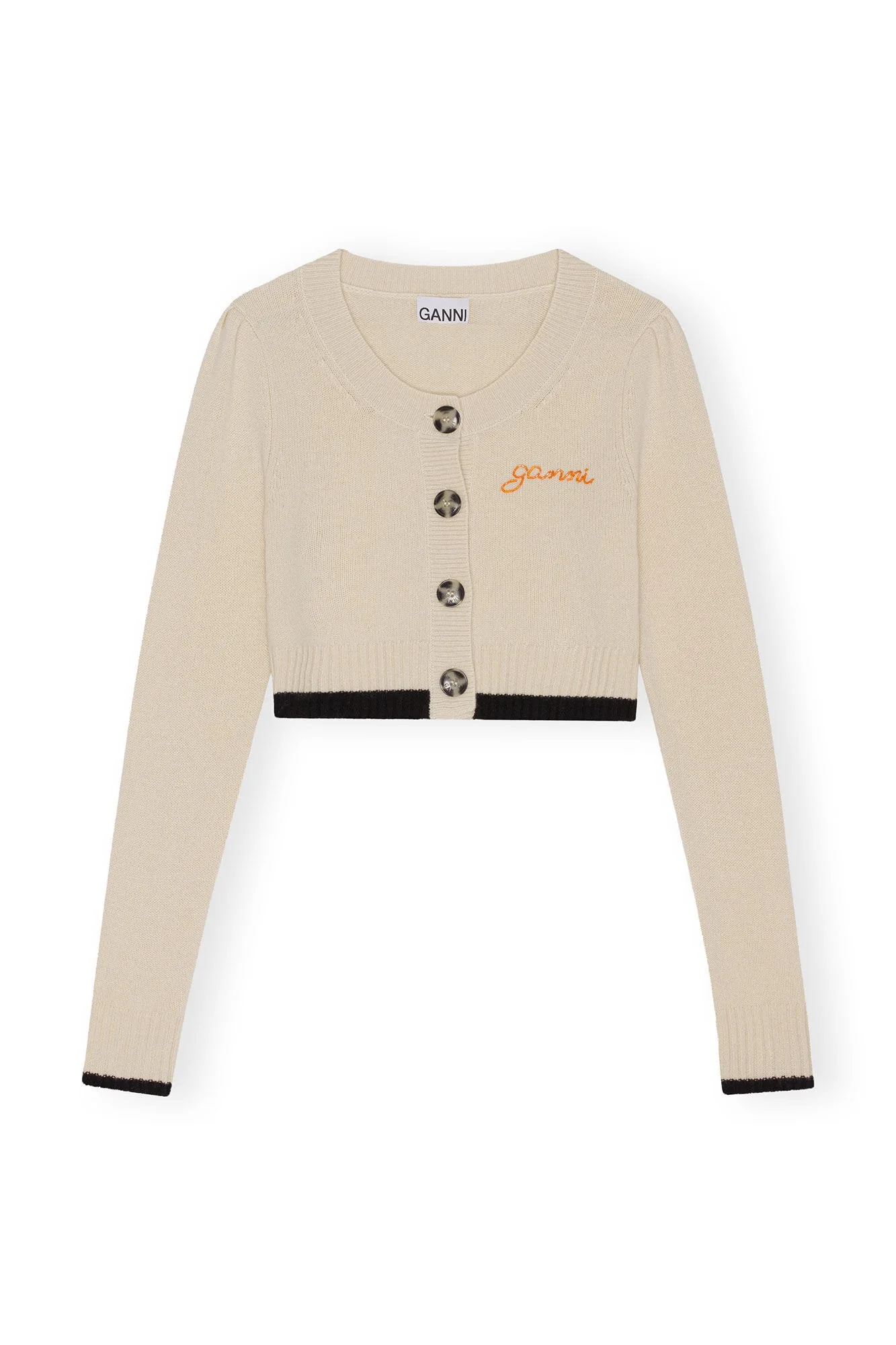 2023 spring and autumn new women's slim-fit long-sleeved knitted cardigan button short jacket women's suit jacket