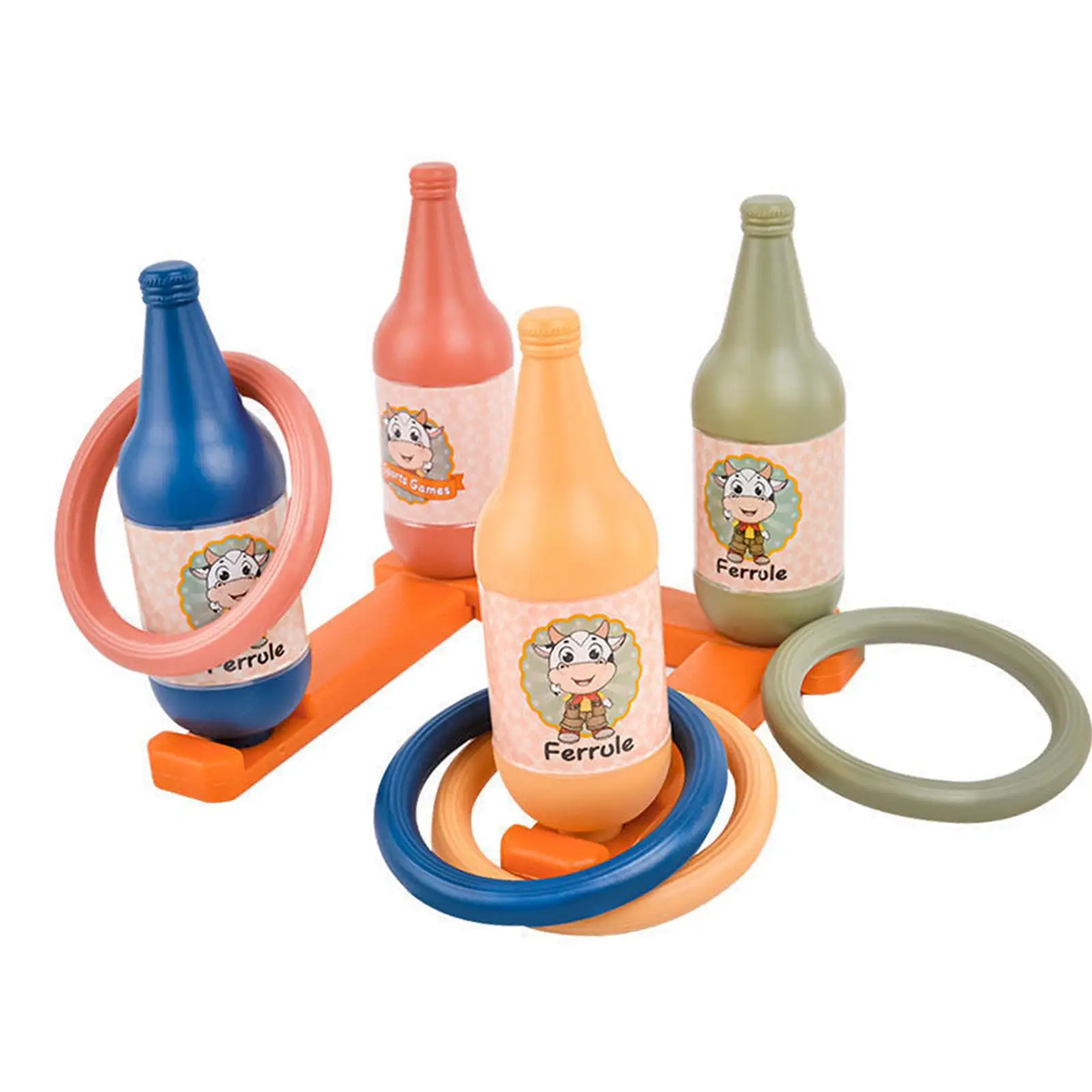 

Fun Kids Ferrule Game Sports Toy Interactive Early Learning for Backyard Toy