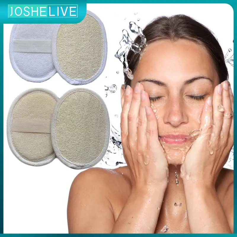 

Remove Dead Skin Loofah Body Scrubber Exfoliator Natural Shower Puff Body Wash Exfoliating Gloves Bathroom Kitchen Tools Gadgets