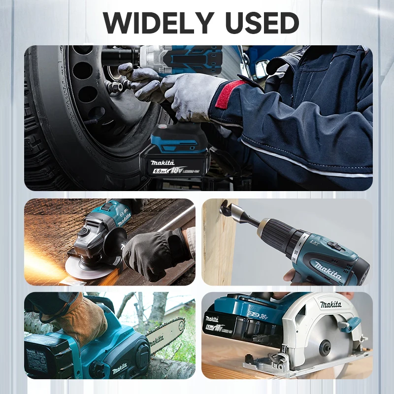 Аккумулятор Makita перезаряжаемый литиевый аккумулятор оригинальный инструмент 18