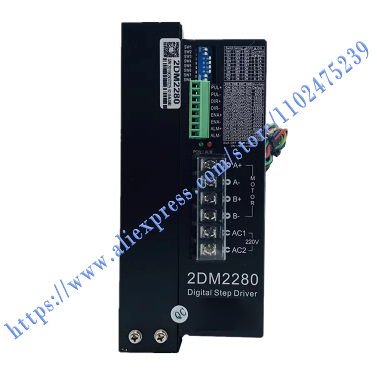 

2DM2280 2-фазный двигатель NEMA42 NEMA52 32 бит DSP AC80-220V 8.2A новый оригинальный, один год гарантии, сфотографируйте на сайте