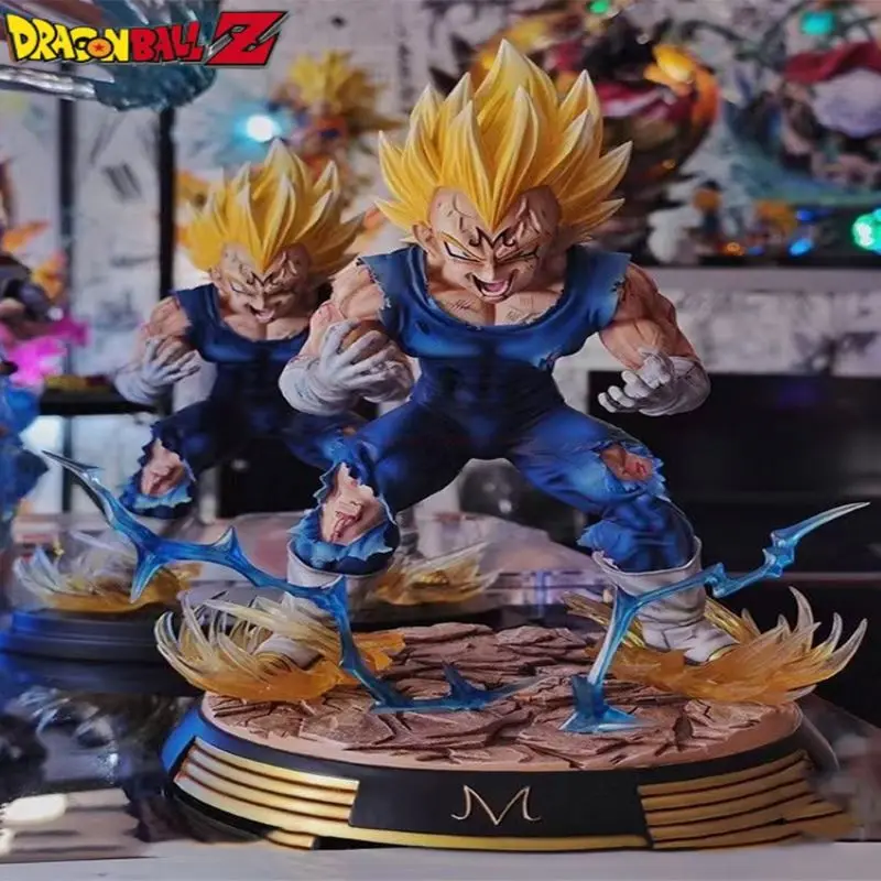 

Dragon Ball Z Vegeta Figure Self Destruction Majin Vegeta Figures Statue Anime Figurine 28cm Pvc Model Doll Collectible Toy Gift