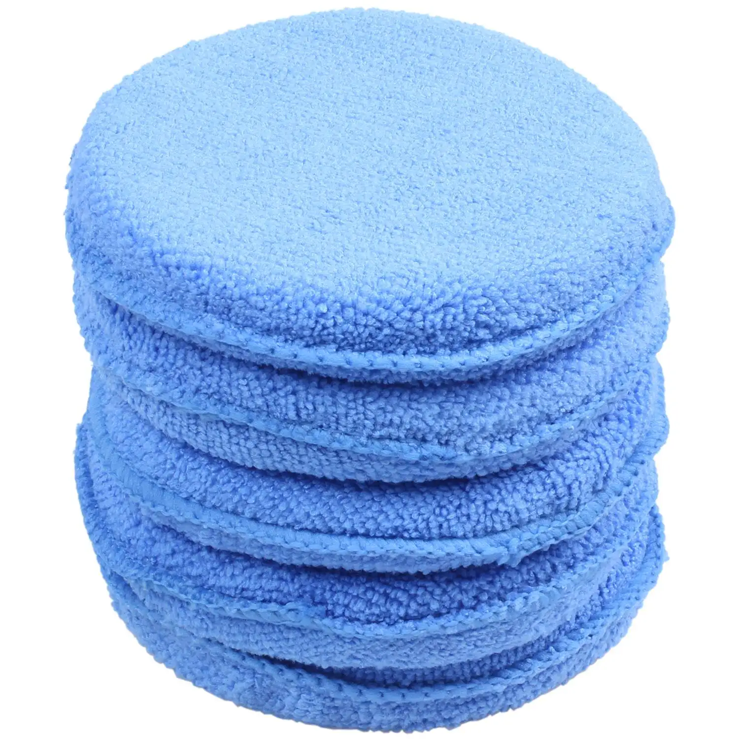 

10x Car Waxing Polish Microfiber Foam Sponge Applicator Cleaning Detailing Pads