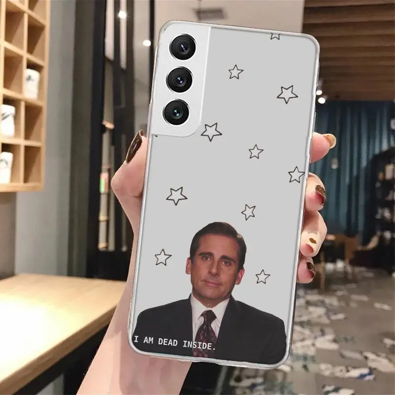The Office Tv Show What She Said Soft Phone Case For Samsung Galaxy S23 S22 Ultra S21 Plus S20 FE S10 Lite S9 S8 + S10E S7 Edge images - 6
