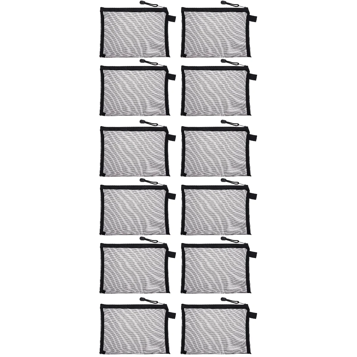 

20 Pcs Mesh Bags Makeup Bags Cosmetic Travel Organizer Zipper Pouch Pencil Case