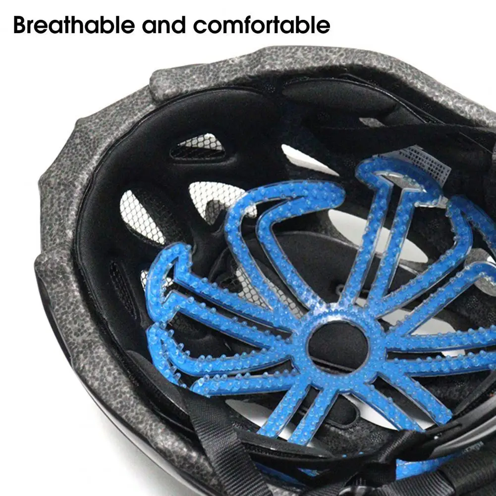 

Dropshipping!!Bike Riding Helmet Inner Pad Transparent Nail Teeth Sweatproof Buffering Inner Lining Pad Protective Gear