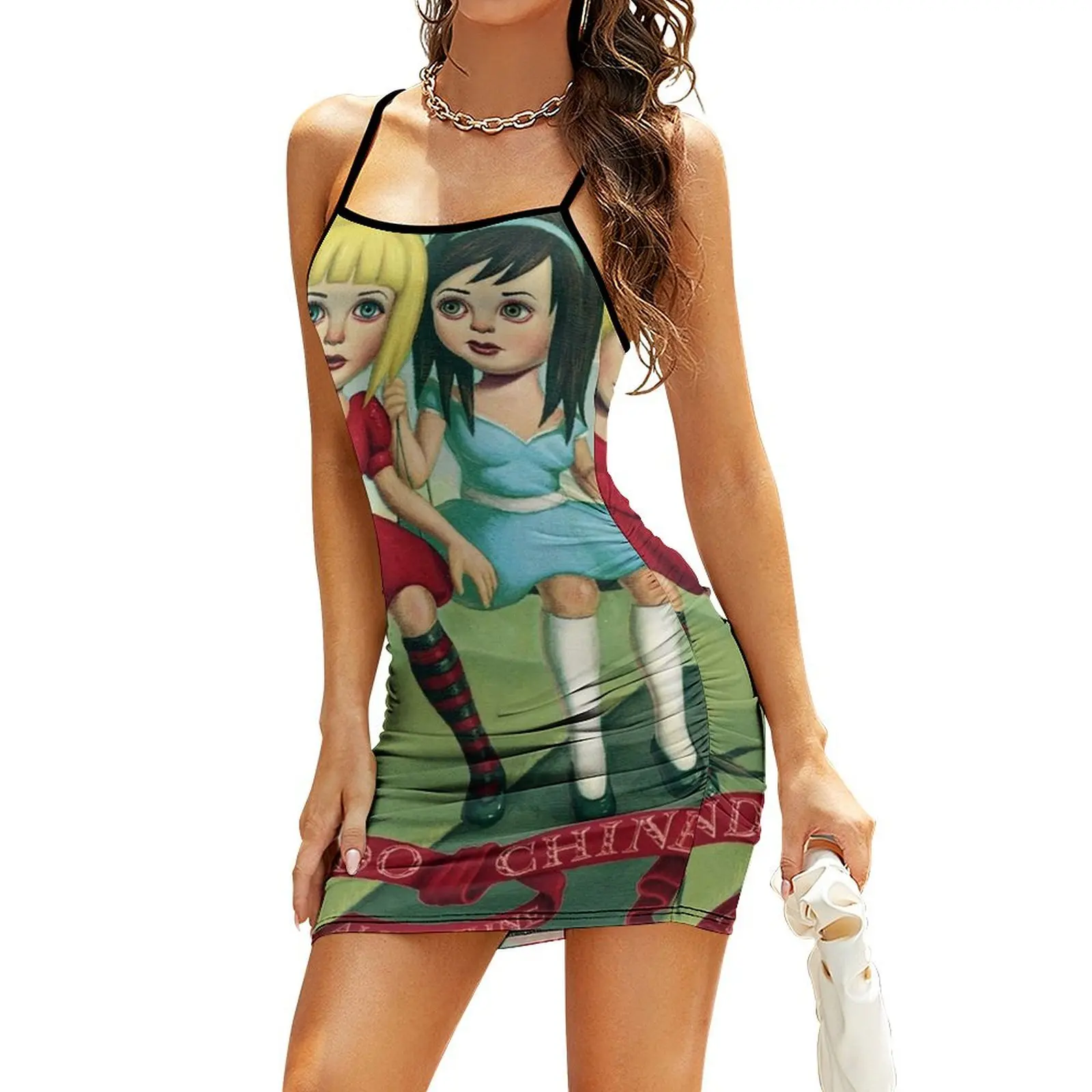 Алиса Индокитай 2021 tokaug платье на бретельках Женская юбка женские платья для