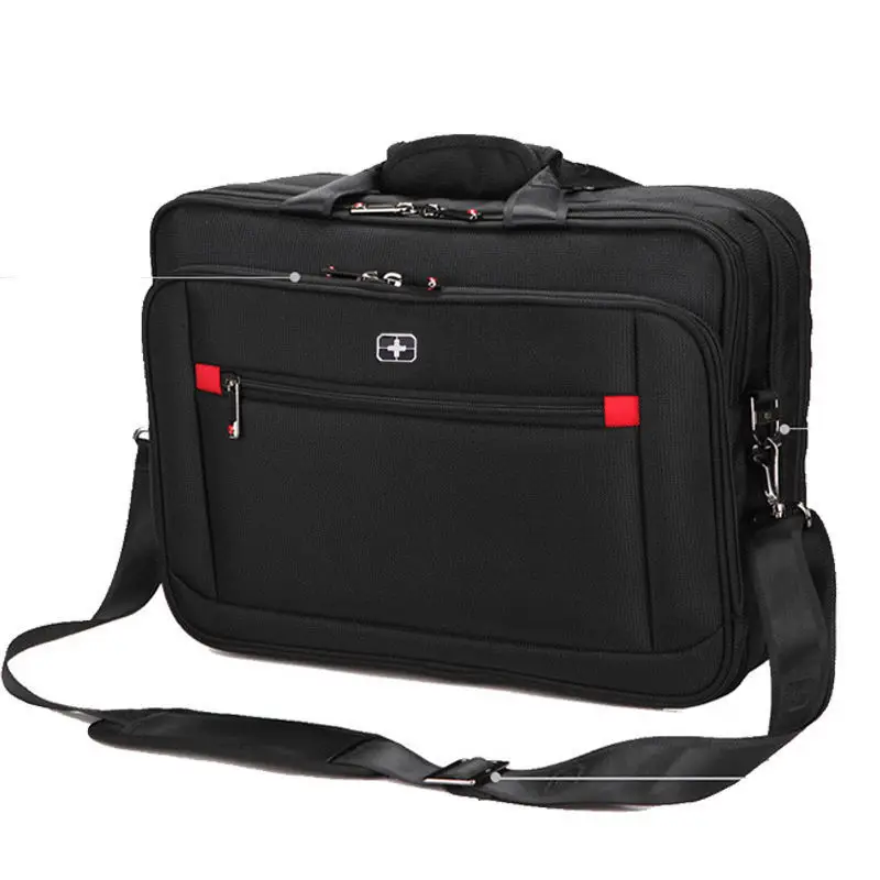 

Men's Business Horizontal for Desk One Briefcase Office Storage Crossbody Tote Bag Gadgets Shoulder Organizers Travel Home