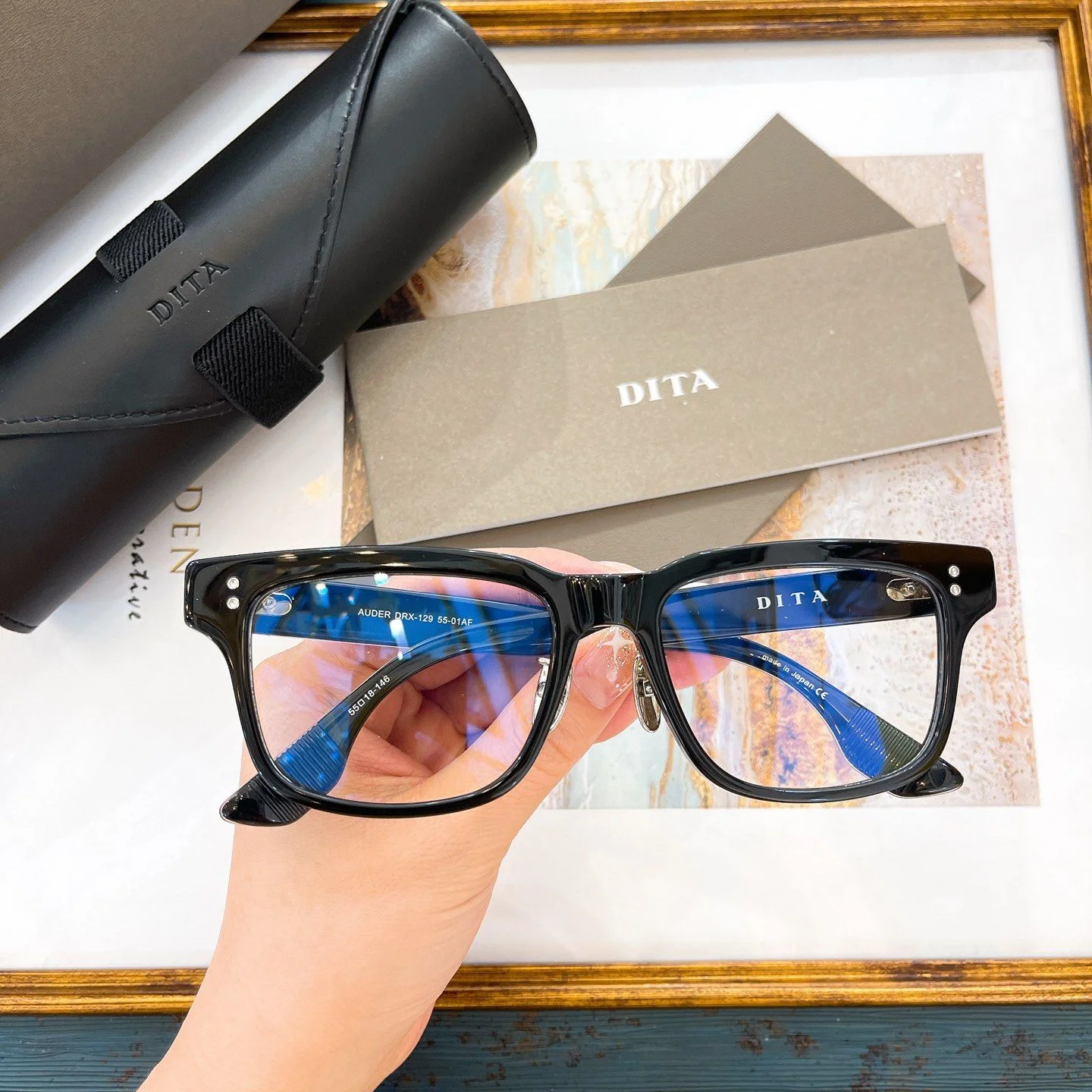 

Новое поступление DITA осветительная модель с поляризационными прозрачными линзами солнцезащитные очки унисекс модная ацетатная оправа мужские и женские очки
